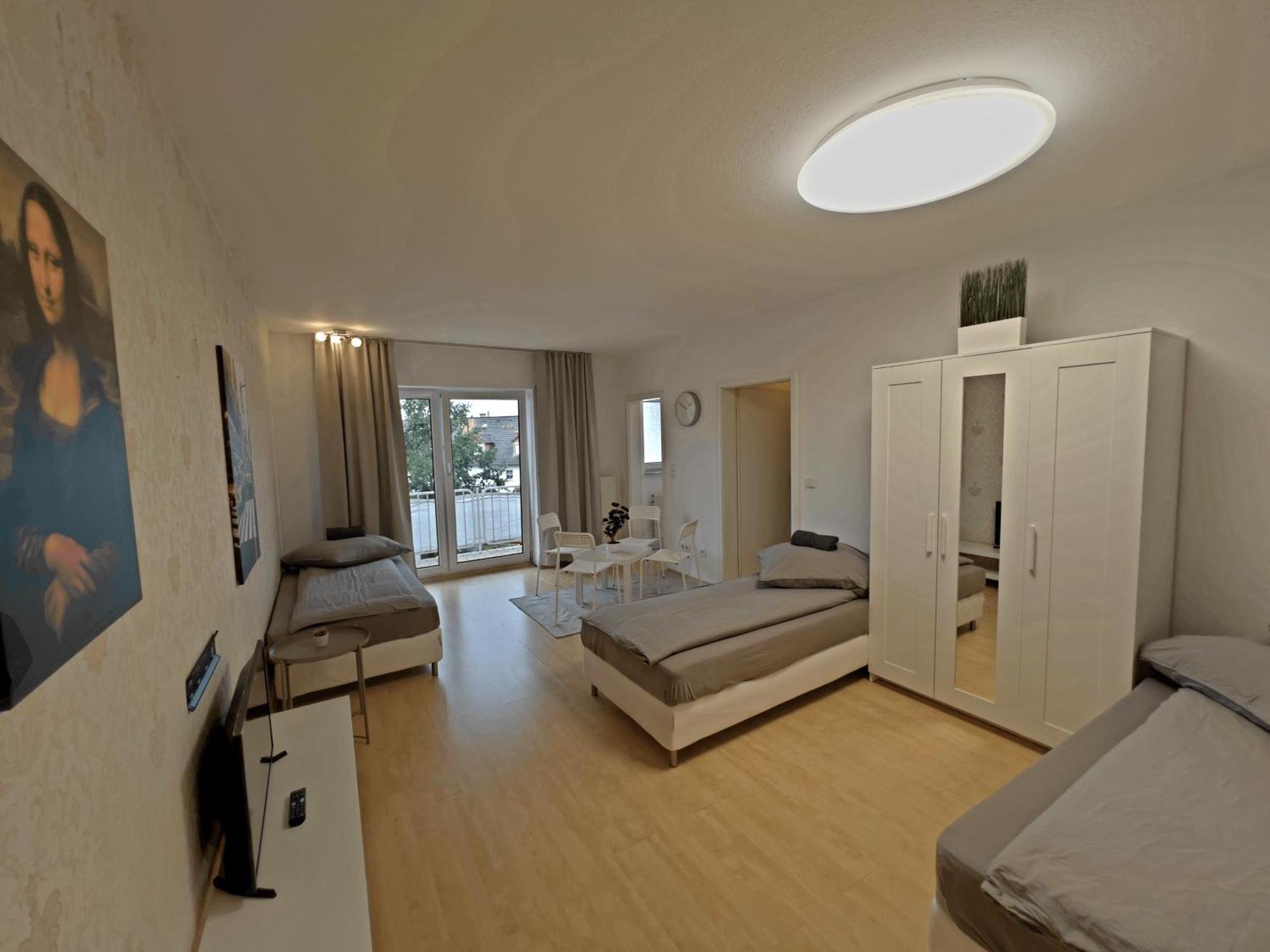 Gemuetliche 5 Personen Wohnung Obertshausen Dış mekan fotoğraf